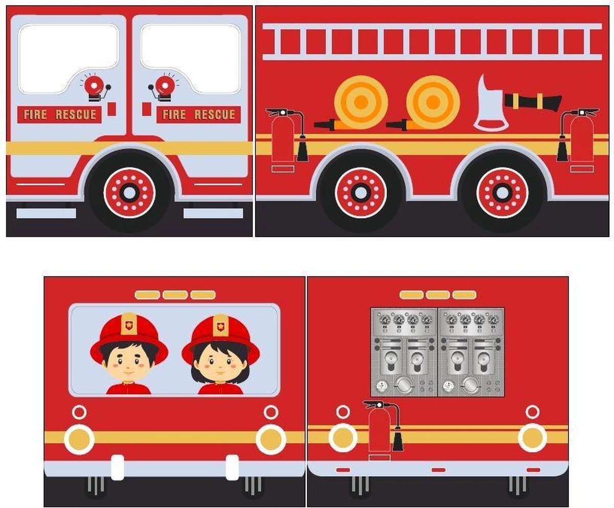 Bedtent Fire Truck