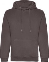 Organic Hoodie Maat L (Houtskool (Heide))