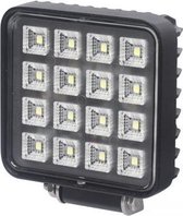 LED SPOT - 16 LED - 16W - Ingebouwde schakelaar - Vierkant