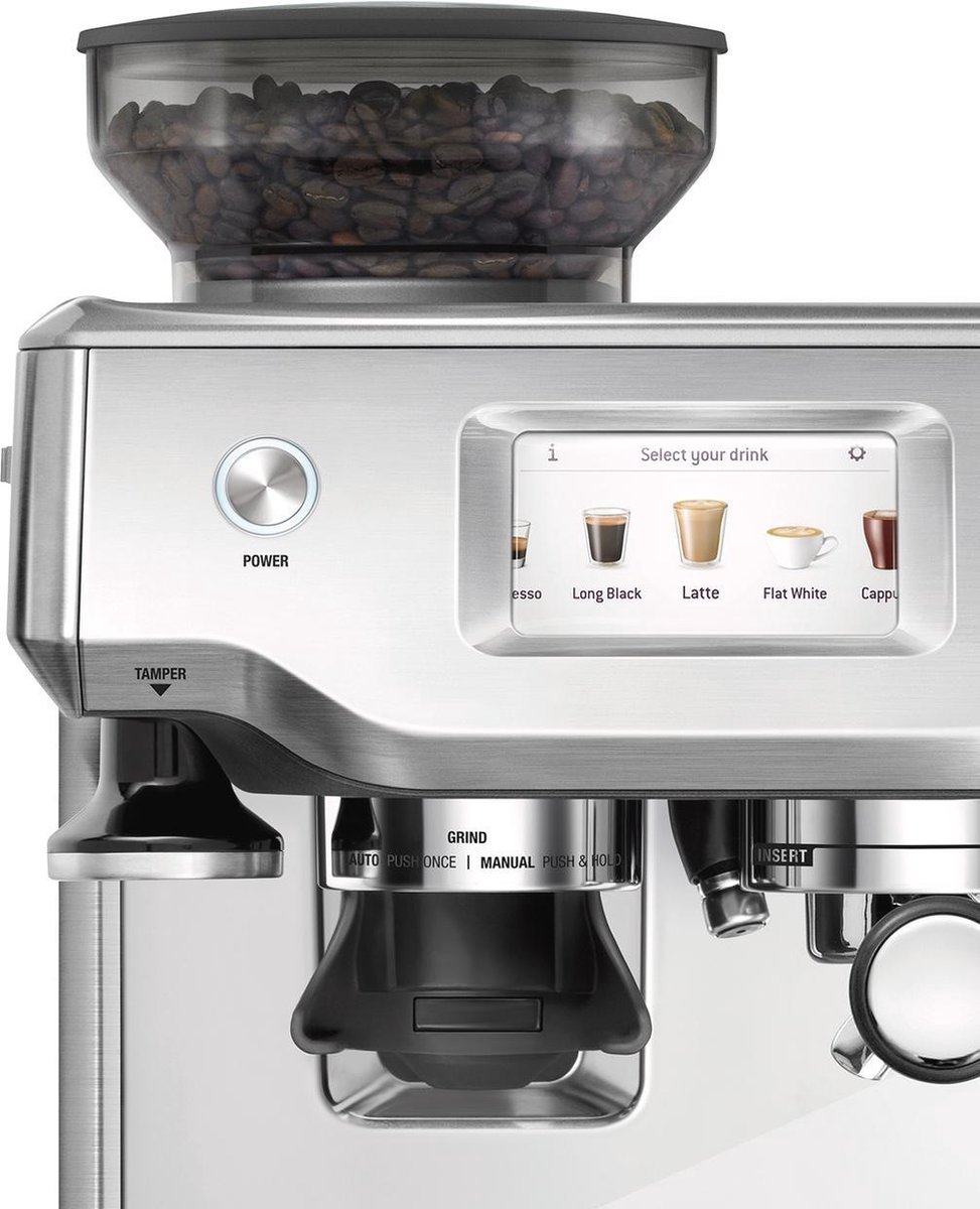 Sage the Barista Touch™ Brushed Stainless Steel Pistonmachine RVS — afbeelding 4
