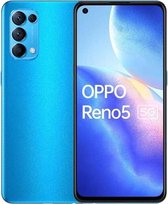 Oppo Reno 5 Android Smartphone - 5G - 128 GB - 90 Hz AMOLED-display - Blauw