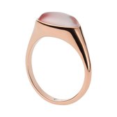 Skagen Dames Dames Ring Stainless Steel Glass Stone 50 Roségoud 32018395