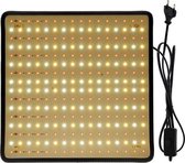 Groeilamp | 256 LED lampjes | Kweeklamp | 50W | Ultra dun | Groeilamp voor planten | Rood en warm licht | 31 x 31 cm