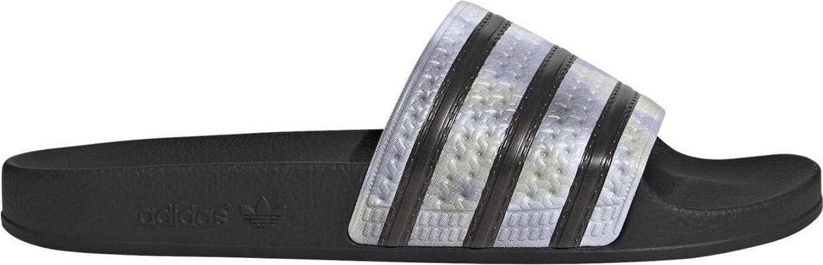 adidas Slippers - Maat 47 - Unisex - Zwart - Lila | bol
