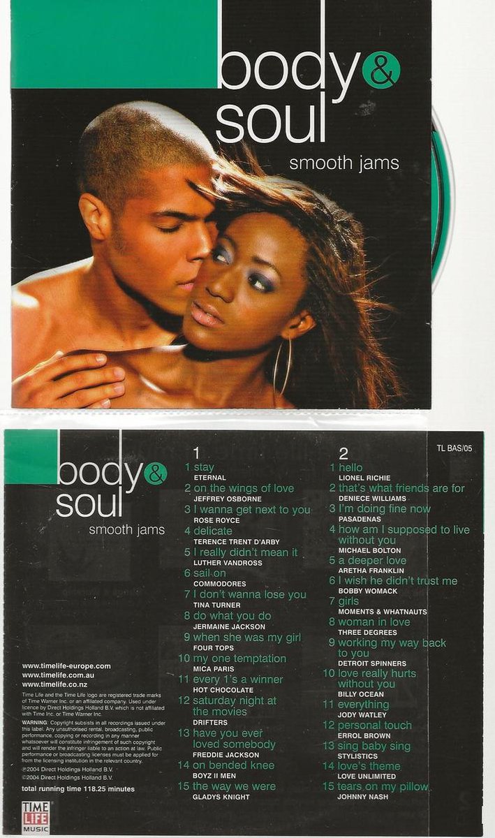 BODY & SOUL ( TIME LIFE ) SMOOTH JAMS