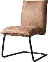 Stoel | pinto | stof | bruin | 59 x 65 x 93(h) cm