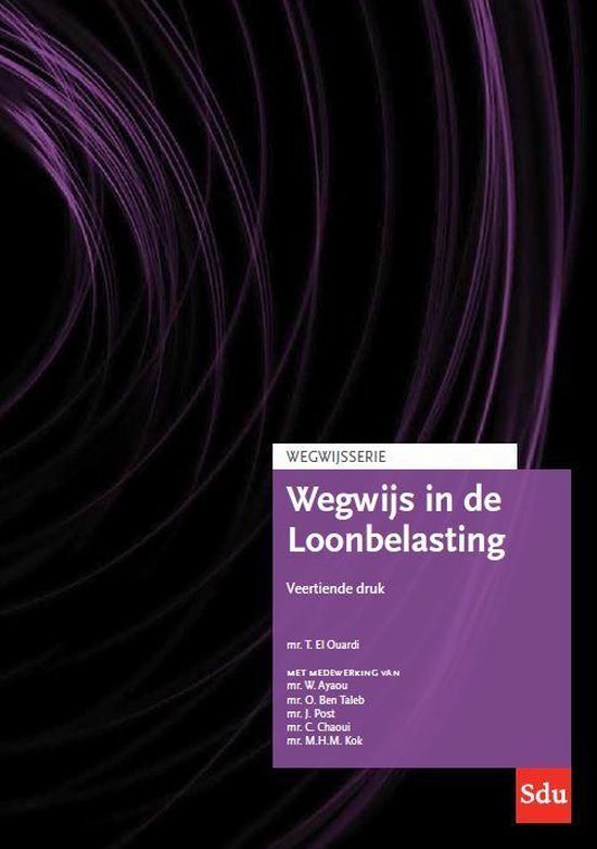 Wegwijsserie - Wegwijs in de Loonbelasting 2021 - cover