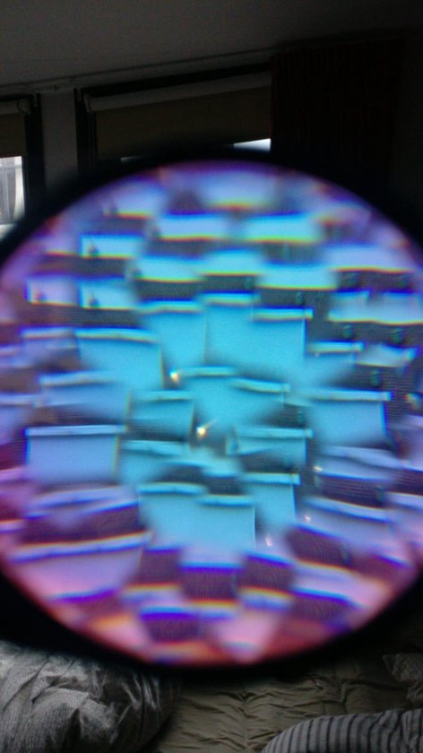 Kaleidoscoop bril/caleidoscoop bril/kaleidoscope glasses/toverkijker/space bril - zwart - The Tech Supplier