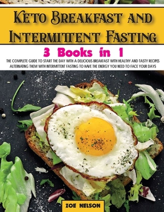 Healthy Cookbook- Keto Breakfast and Intermittent Fasting - cover