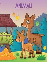 Animali Libro da Colorare per Bambini 1, 2 & 3