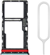 MMOBIEL Dual Sim Kaart Houder voor Motorola Moto G30 2021 - 6.5 inch Zwart Incl. Sim Pin