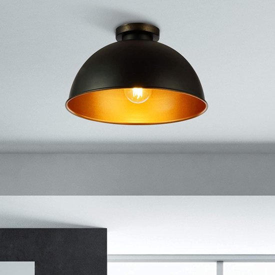 Jago Plafondlamp - Industrieel Design – Slaapkamer Verlichting – Woonkamer  Verlichting... | bol.com