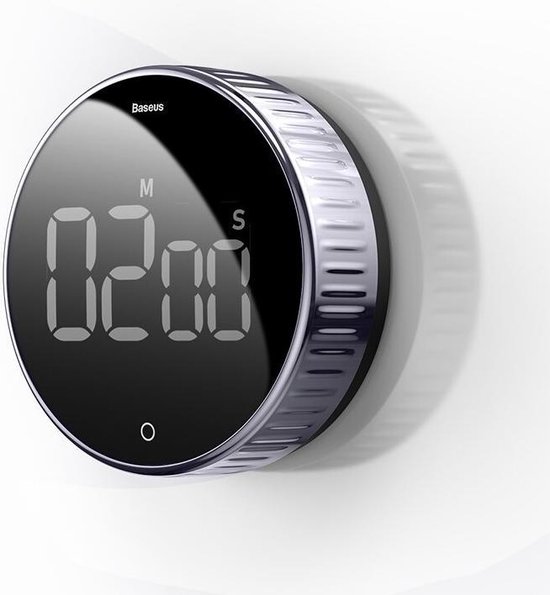 Magnetische Timer - Digitale LED Display Stopwatch - Interval Muurklok - Douchetimer - Kookwekker - Cool En Stijlvol