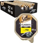 Sheba Classic Paté Katten Natvoer - Kip - 22 x 85 gram