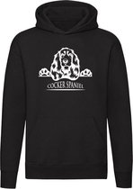 Cocker Spaniel Hoodie | hond | Trui | Sweater | Unisex
