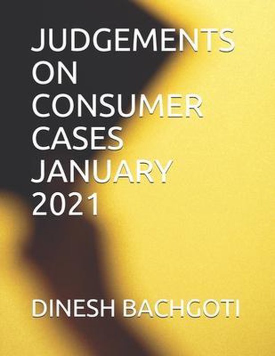 Judgements on Consumer Cases Part - 1 - cover