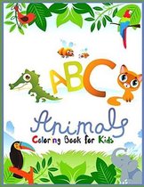 animals ABC COLORING BOOK FOR KIDS