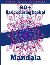 90+ Basic coloring book of Mandala