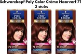 Schwarzkopf Poly Color Crème-Haarverf 71 - 3 stuks
