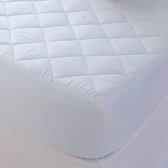 BEDMODE24 - gewatteerde matrasbeschermer 100% katoen 90x200