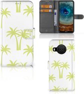 Magnet Case Nokia X10 | Nokia X20 Telefoonhoesje Palmtrees