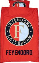 Feyenoord Dekbed Logo - Eenpersoons - 140 x 200cm - Voetbal - Cadeau - Kinderen -  Unisex