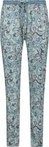 CYELL PAISLEY ELEGANCE Dames Lange Pyjamabroek - Paisley Blauw - Maat 40