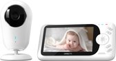 Bol.com Orretti® V10 Babyfoon met camera - MEGA LCD Scherm - Nieuw Model - Terugspreekfunctie - Temperatuurbewaking - Slaapliedj... aanbieding