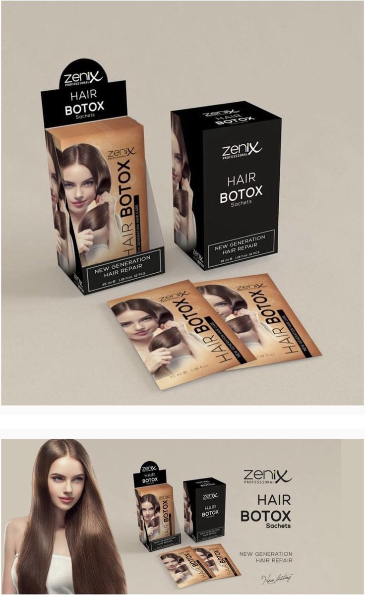 ZeniX Professionals - 3x 35ml Hair Botox - Haar Botox - Exclusief product - BARBERBRAND - HIGH QUALITY HAIRCARE - ZeniX Haircare - Botox Behandeling - haar behandeling - Hair Treatment