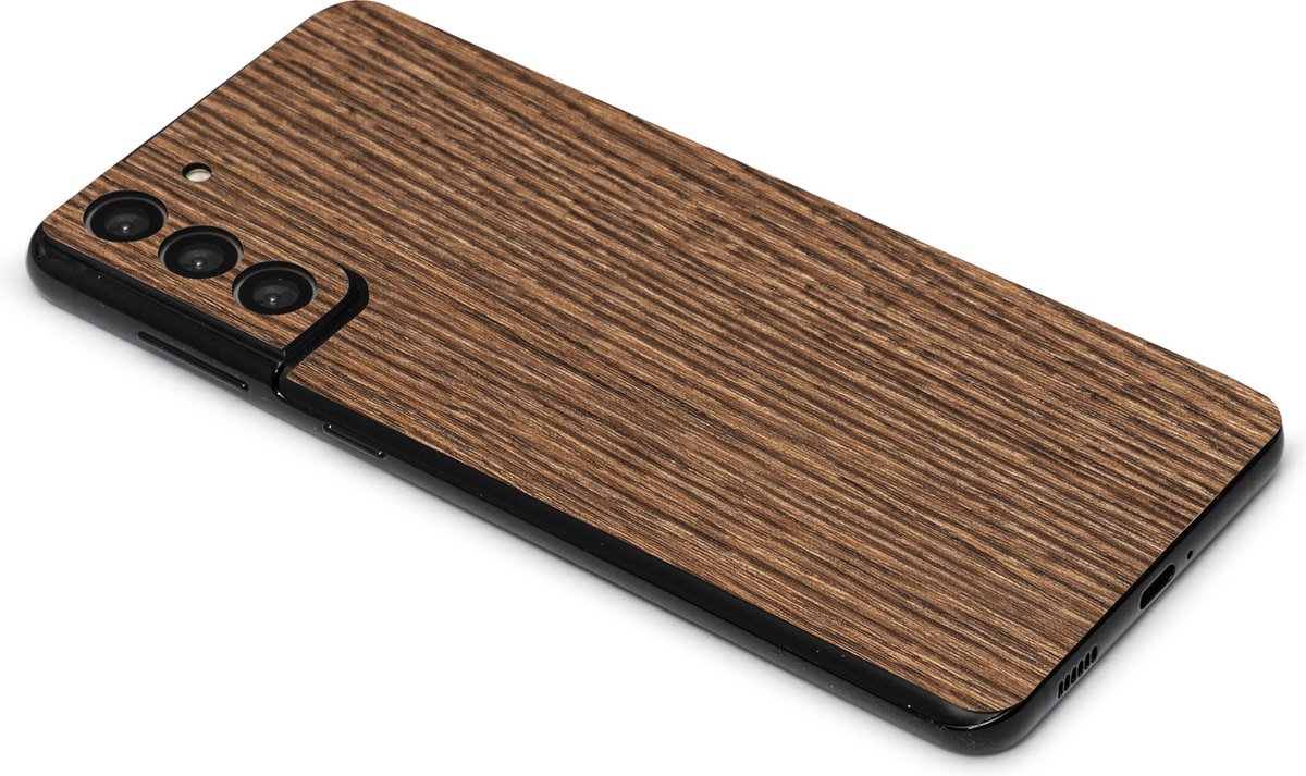 ScreenSafe Skin Galaxy S21 Plus Cinnamon Wood