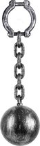 Halloween Bal met Ketting (60 cm) - Multi Colour