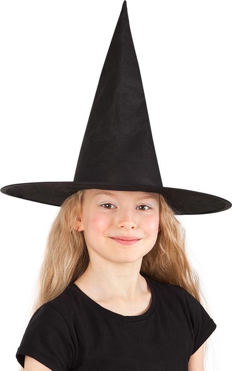 Afbeelding van product Boland Party Products  Dressing Up & Costumes | Headwear - St. Hoed Witch Ursula Kids Zwart