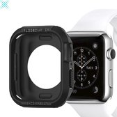 MY PROTECT® Apple Watch 4/5/6/SE 40mm Rugged Armor Hoesje - Apple Watch Case - Zwart