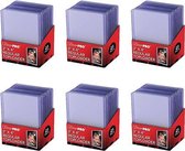 Ultra Pro Toploader Bundel I  3 x 4 regular I 150 stuks I 76,2 x101,6mm (25ct) I Trading Card Game I 6 packs I Transparant I Pokémon