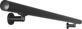 RAILINGCOMPANY - TRAPLEUNING 140cm - Ral 9005 ST - Zwart