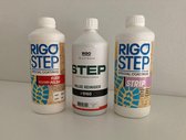 RigoStep Onderhoudspakket voor gelakte kurk- en parketvloeren (Mat) - voordeel verpakking