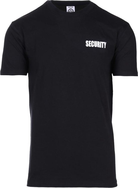 Fostex - Security t-shirt - Zwart