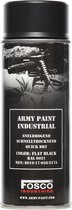 Fosco peinture militaire en aérosol 400ml Noir mat
