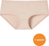 SCHIESSER Invisible Cotton dames panty slip (1-pack) - beige -  Maat: XL