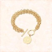 Jobo By JET - Romance Bracelet - Gold - Gouden armband - Dames