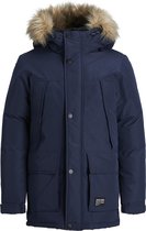 JACK&JONES JUNIOR JJSUPER PARKA JR Jongens Jas - Maat 152