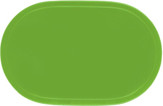 Westmark Set de 4 sets de table, 45,5 x 29 cm, vinyle, vert, collection Saleen : Fun
