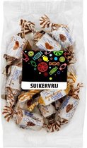 Bakker snoep - SUIKERVRIJ CARIBBEAN&CREAM TOFFEES - Multipak 12 zakken