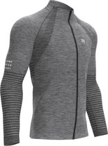 Seamless Zip Sweatshirt - Grijs