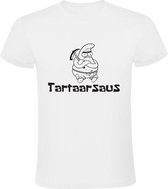 Tartaarsaus Heren t-shirt |patrick | Wit