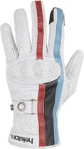 Helstons Eagle Air Summer Leather White Blue Black Red Gloves T9