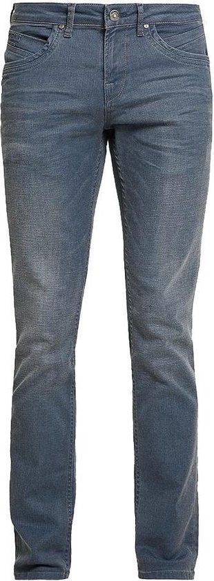 Cars HENLOW Regular Fit Coated Grey Blue Heren Jeans - W28 X L34