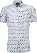 Lerros Korte mouw Overhemd - 2052174 622 ACID GREEN (Maat: L)