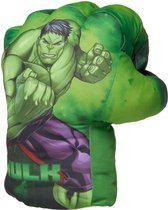 Marvel Avengers - The Hulk - Pluche Handschoen - Knuffel - Speelgoed - 24 cm