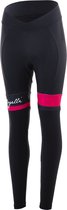 Rogelli Select Lange Fietsbroek - Dames - Zwart, Roze - Maat L